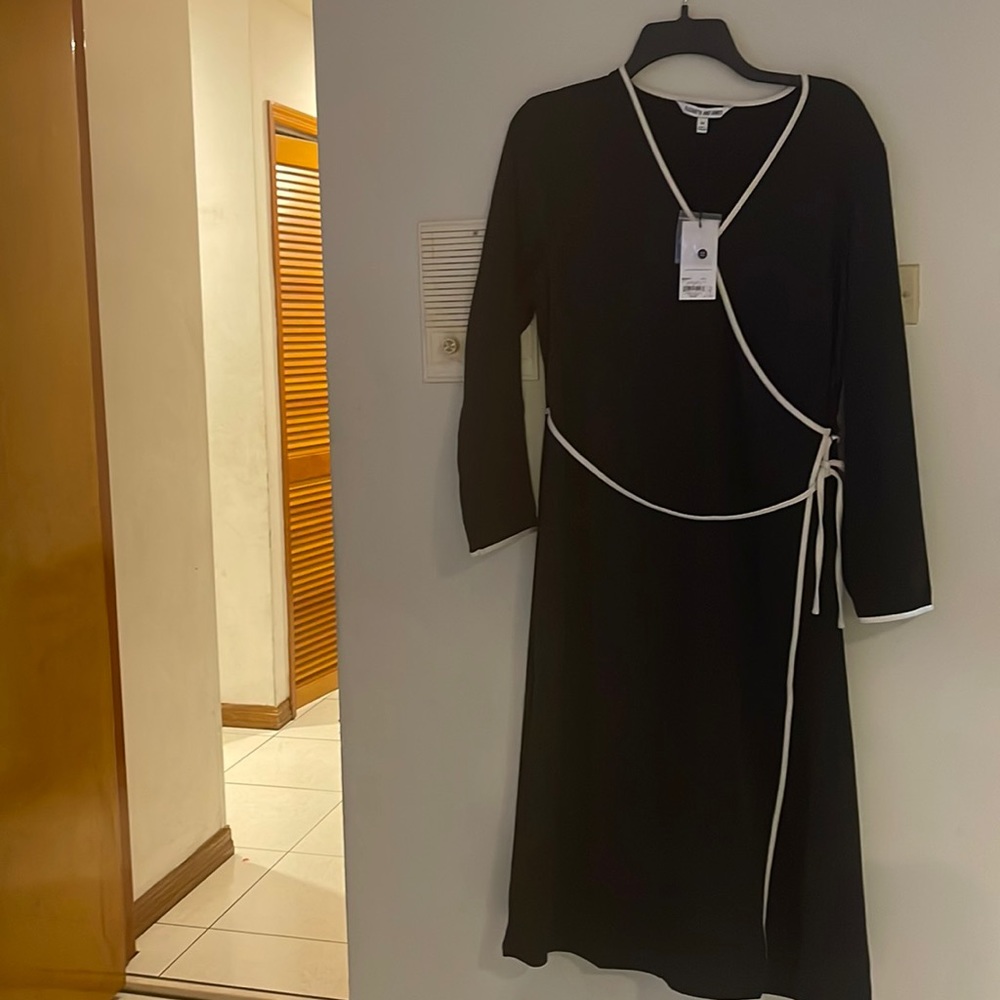 Elizabeth and James Black Dress